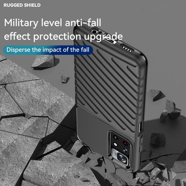 For Xiaomi Redmi Note 11 5G Thunderbolt Shockproof TPU Soft Phone Case