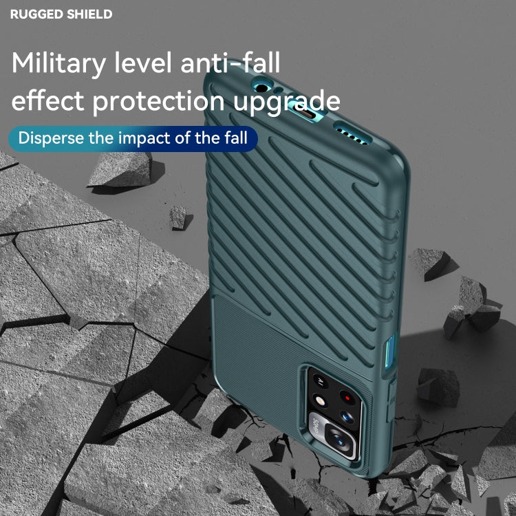 For Xiaomi Redmi Note 11 5G Thunderbolt Shockproof TPU Soft Phone Case