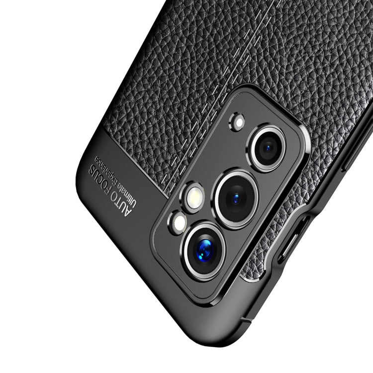 For OnePlus 9RT 5G Litchi Texture TPU Shockproof Phone Case