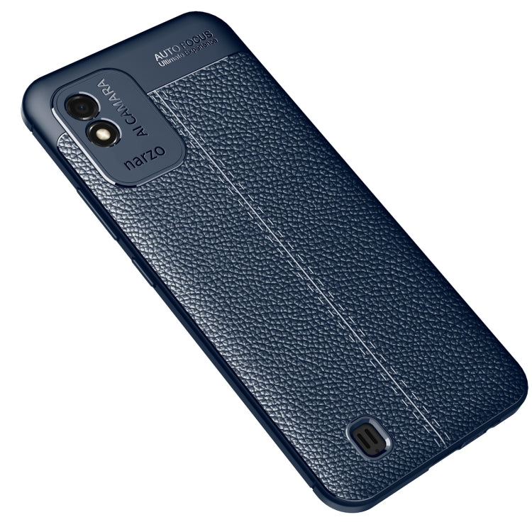For OPPO Realme Narzo 50i Litchi Texture TPU Shockproof Phone Case