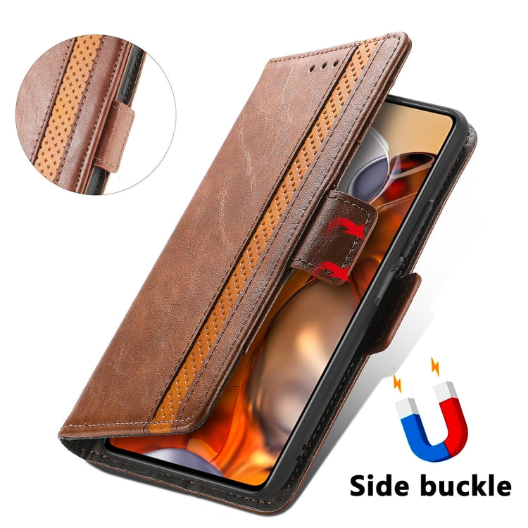 For Xiaomi 11T / 11T Pro CaseNeo Splicing Dual Magnetic Buckle Leather Case with Holder & Card Slots & Wallet
