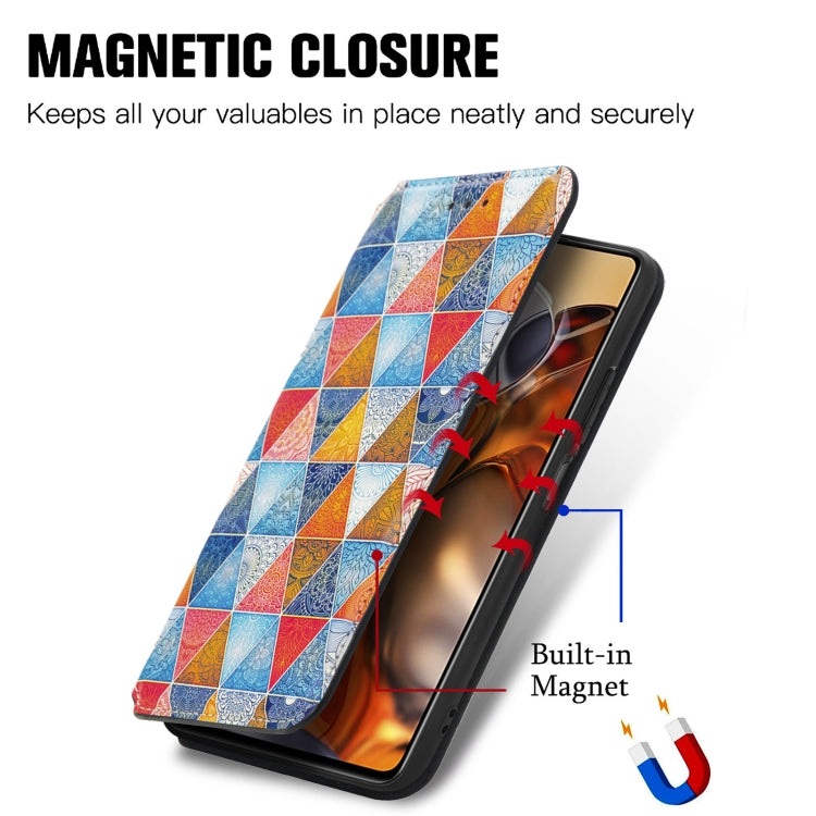 For Xiaomi 11T / 11T Pro CaseNeo Colorful Magnetic Leather Case with Holder & Card Slot & Wallet