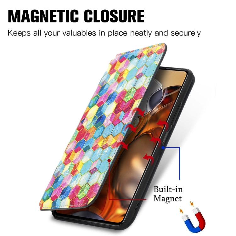 For Xiaomi 11T / 11T Pro CaseNeo Colorful Magnetic Leather Case with Holder & Card Slot & Wallet