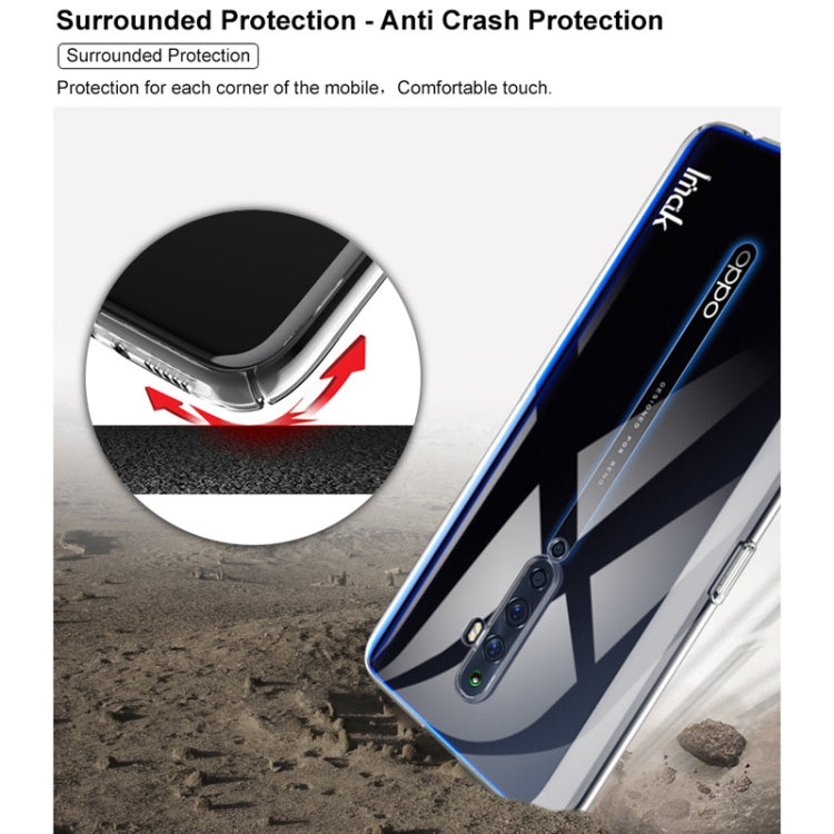 For OPPO Reno2 Z IMAK Wing II Wear-resisting Crystal Pro Protective Case(Transparent)
