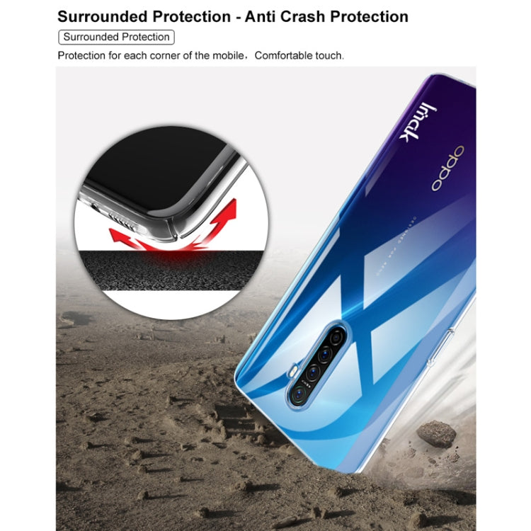 For OPPO Realme X2 Pro / Reno Ace IMAK Wing II Wear-resisting Crystal Pro Protective Case(Transparent)