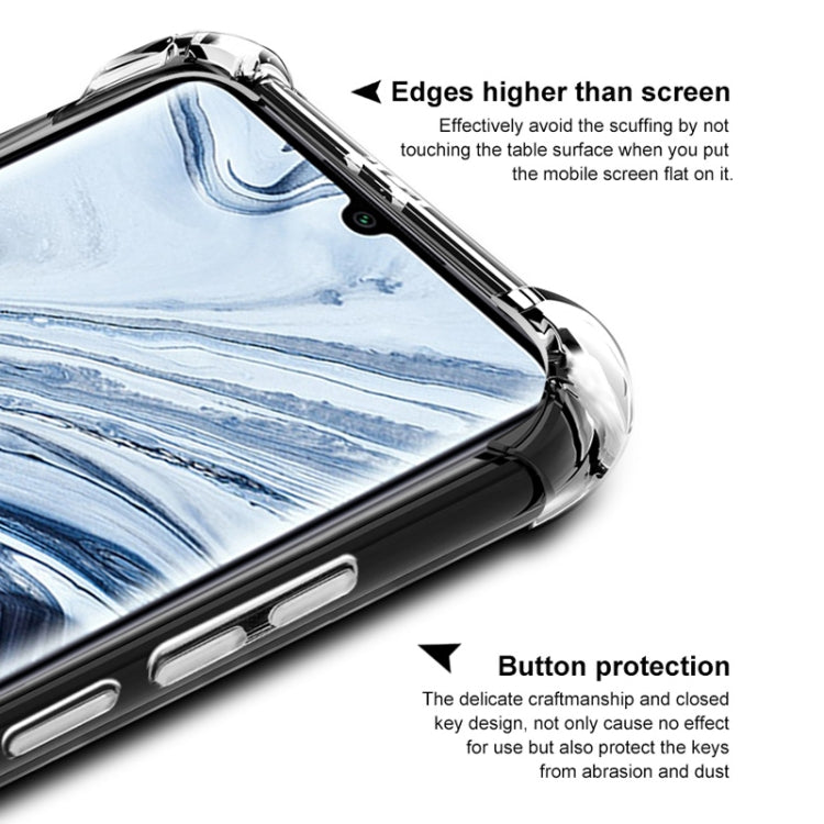 For Xiaomi Mi CC9 Pro IMAK All-inclusive Shockproof Airbag TPU Case, with Screen Protector