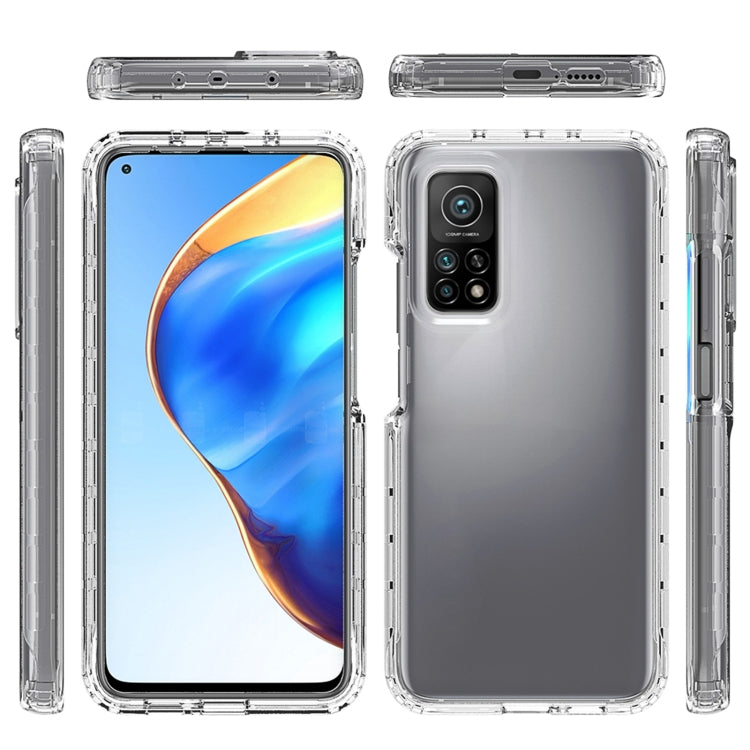 For Xiaomi Mi 10T 5G High Transparency Two-color Gradual Change PC+TPU Phone Case