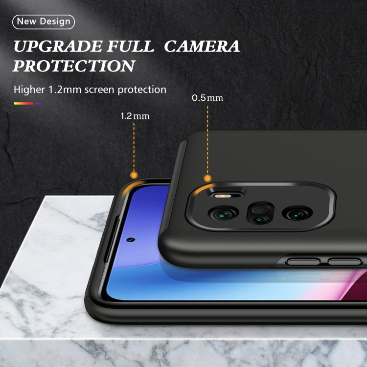 For Xiaomi Redmi K40 PC + TPU Shockproof Magnetic Phone Case with Invisible Ring Holder