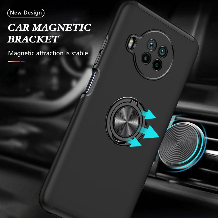 For Xiaomi Mi 10T Lite 5G PC + TPU Shockproof Magnetic Phone Case with Invisible Ring Holder