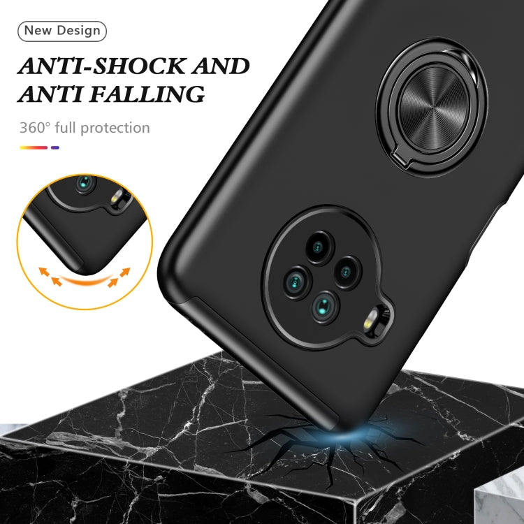 For Xiaomi Mi 10T Lite 5G PC + TPU Shockproof Magnetic Phone Case with Invisible Ring Holder