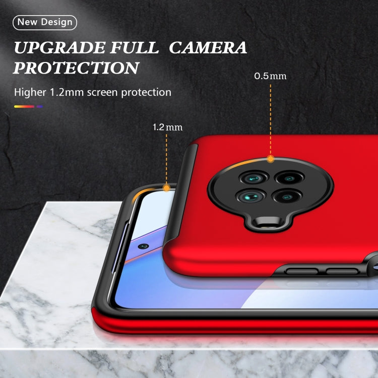 For Xiaomi Mi 10T Lite 5G PC + TPU Shockproof Magnetic Phone Case with Invisible Ring Holder