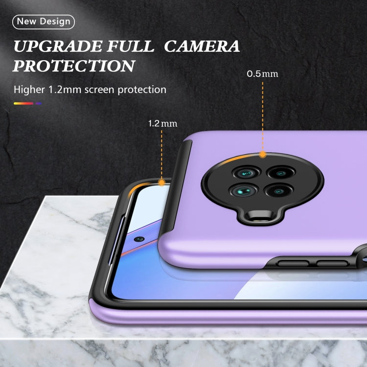 For Xiaomi Mi 10T Lite 5G PC + TPU Shockproof Magnetic Phone Case with Invisible Ring Holder