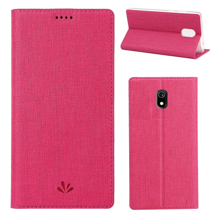 For Xiaomi Redmi 8A ViLi Shockproof TPU + PU Horizontal Flip Protective Case with Card Slot & Holder