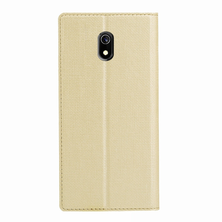 For Xiaomi Redmi 8A ViLi Shockproof TPU + PU Horizontal Flip Protective Case with Card Slot & Holder