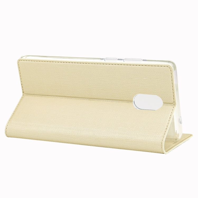 For Xiaomi Redmi 8A ViLi Shockproof TPU + PU Horizontal Flip Protective Case with Card Slot & Holder