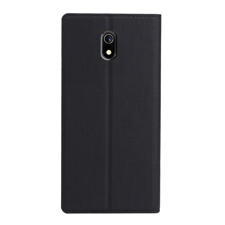 For Xiaomi Redmi 8A ViLi Shockproof TPU + PU Horizontal Flip Protective Case with Card Slot & Holder