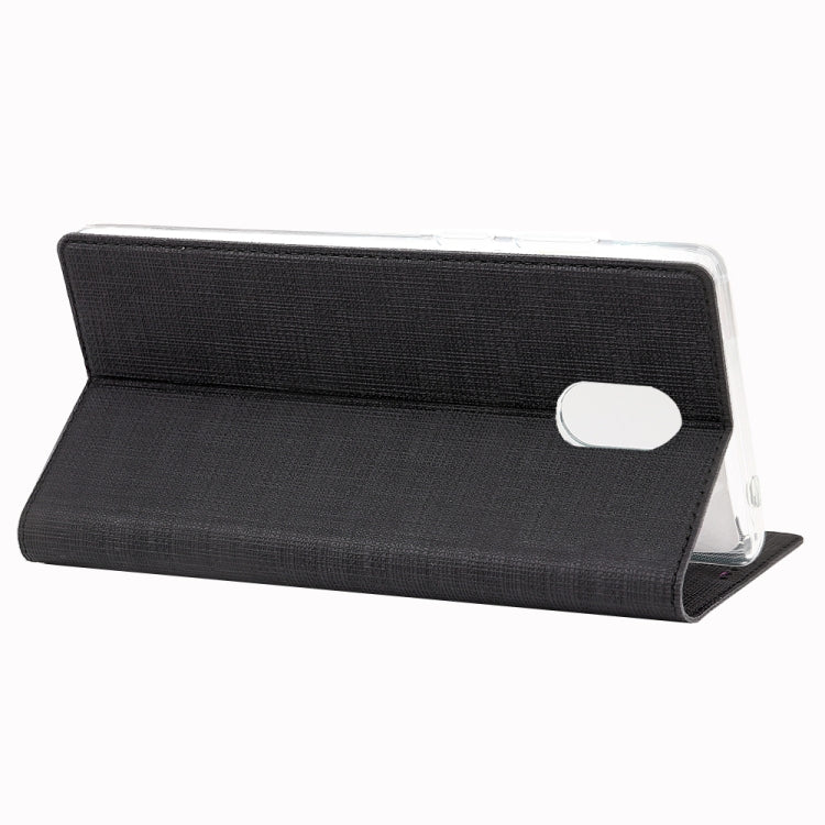 For Xiaomi Redmi 8A ViLi Shockproof TPU + PU Horizontal Flip Protective Case with Card Slot & Holder