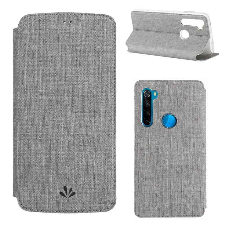 For Xiaomi Redmi Note 8 ViLi Shockproof TPU + PU Horizontal Flip Protective Case with Card Slot & Holder