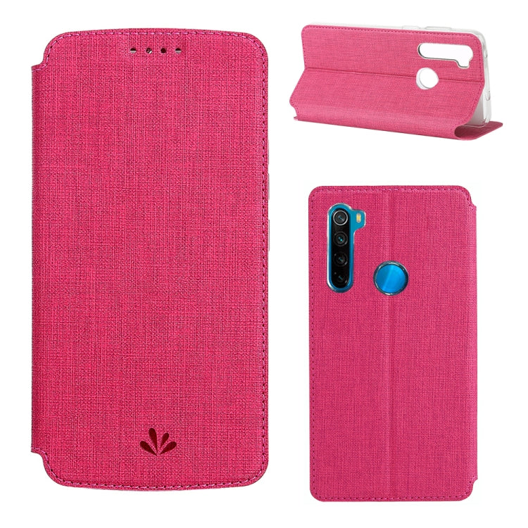For Xiaomi Redmi Note 8 ViLi Shockproof TPU + PU Horizontal Flip Protective Case with Card Slot & Holder