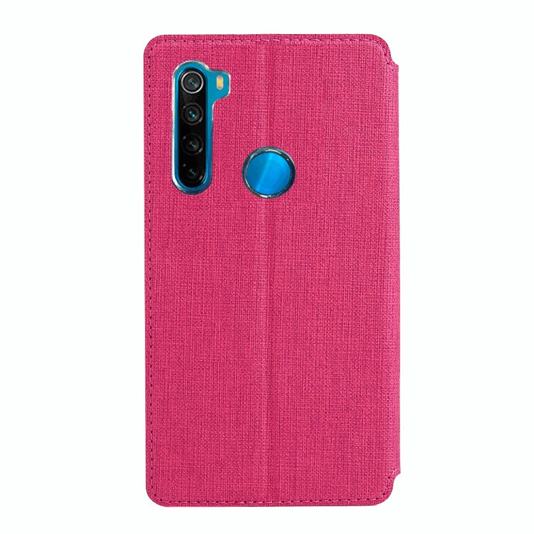 For Xiaomi Redmi Note 8 ViLi Shockproof TPU + PU Horizontal Flip Protective Case with Card Slot & Holder