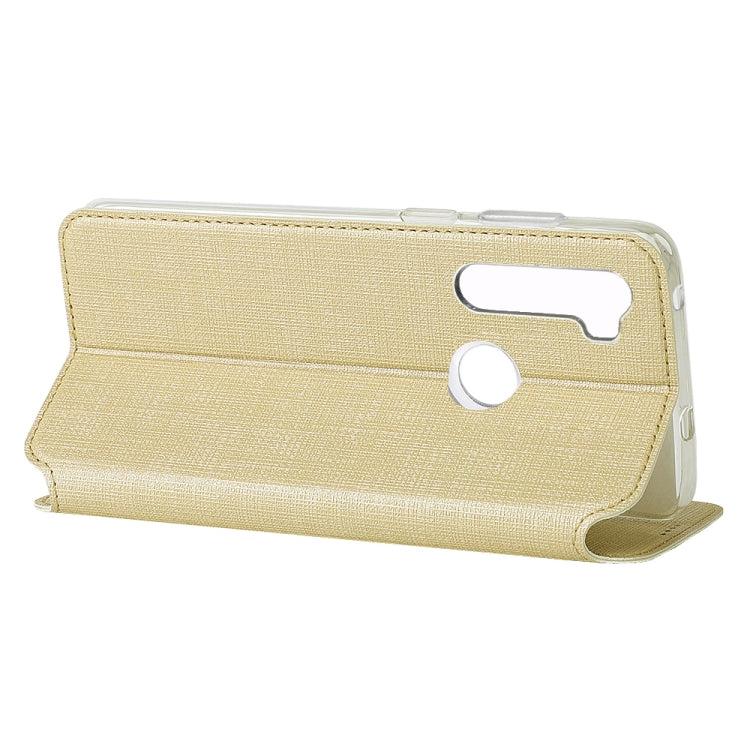 For Xiaomi Redmi Note 8 ViLi Shockproof TPU + PU Horizontal Flip Protective Case with Card Slot & Holder