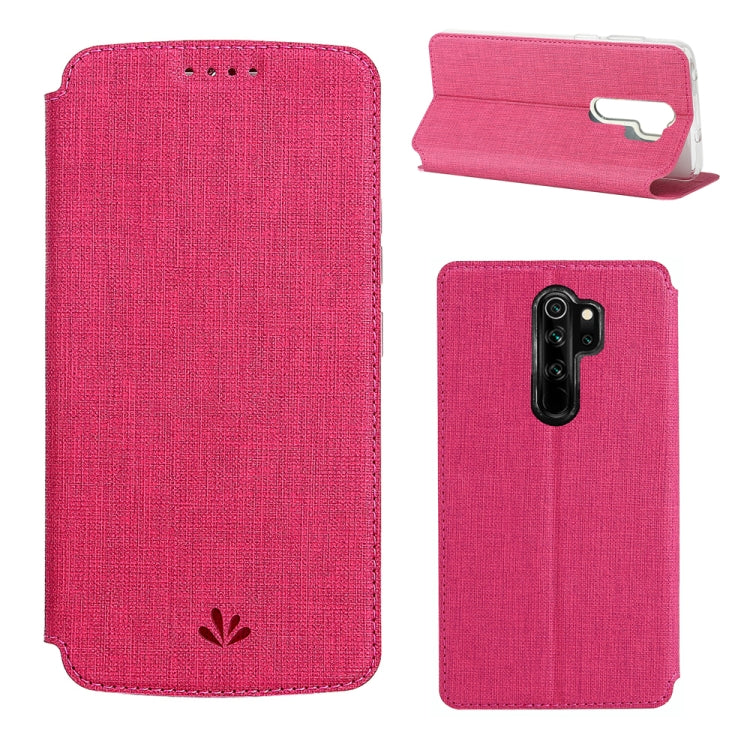 For Xiaomi Redmi Note 8 Pro ViLi Shockproof TPU + PU Horizontal Flip Protective Case with Card Slot & Holder