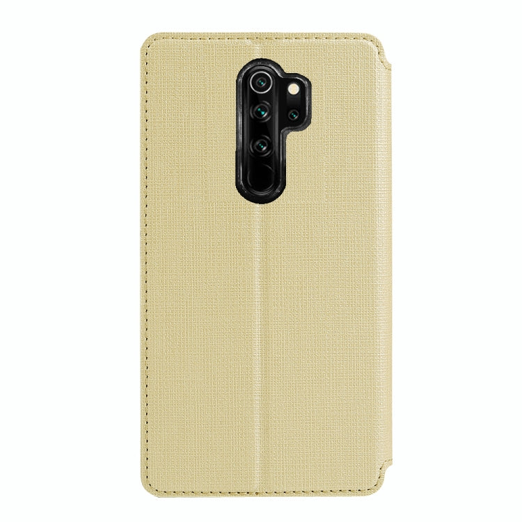 For Xiaomi Redmi Note 8 Pro ViLi Shockproof TPU + PU Horizontal Flip Protective Case with Card Slot & Holder