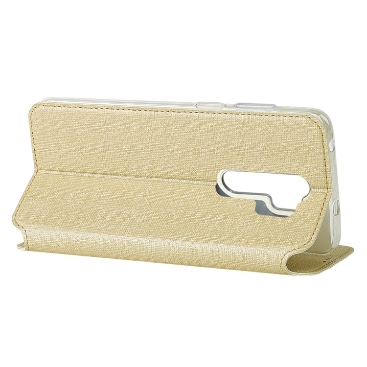 For Xiaomi Redmi Note 8 Pro ViLi Shockproof TPU + PU Horizontal Flip Protective Case with Card Slot & Holder