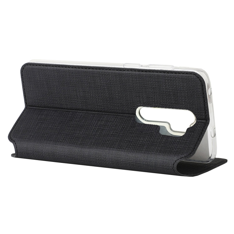 For Xiaomi Redmi Note 8 Pro ViLi Shockproof TPU + PU Horizontal Flip Protective Case with Card Slot & Holder