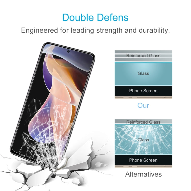 For Xiaomi Redmi Note 11 Pro 5G / 4G / 11 Pro+ / 11E Pro / POCO F4 / Poco X4 Pro 50 PCS 0.26mm 9H 2.5D Tempered Glass Film