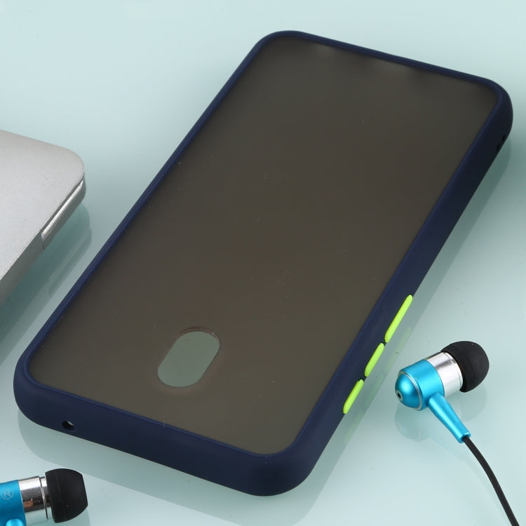 For Xiaomi Redmi 8A Skin Hand Feeling Series Anti-fall Frosted PC+ TPU Case