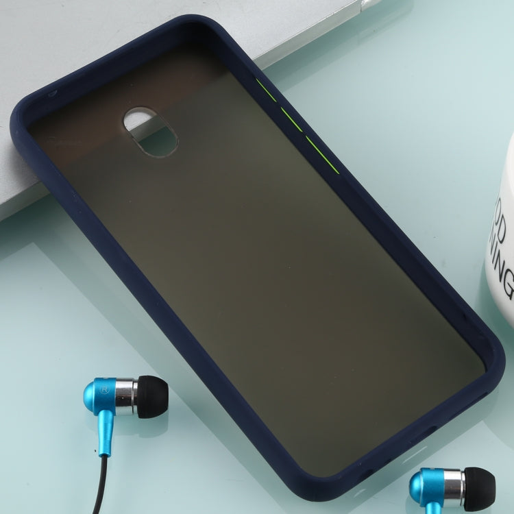 For Xiaomi Redmi 8A Skin Hand Feeling Series Anti-fall Frosted PC+ TPU Case