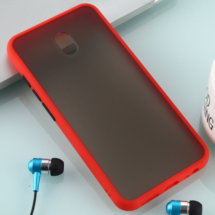 For Xiaomi Redmi 8A Skin Hand Feeling Series Anti-fall Frosted PC+ TPU Case