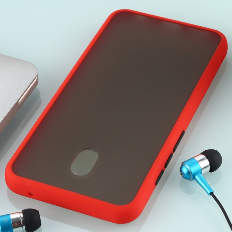 For Xiaomi Redmi 8A Skin Hand Feeling Series Anti-fall Frosted PC+ TPU Case