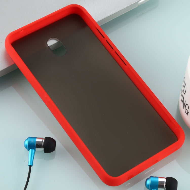 For Xiaomi Redmi 8A Skin Hand Feeling Series Anti-fall Frosted PC+ TPU Case