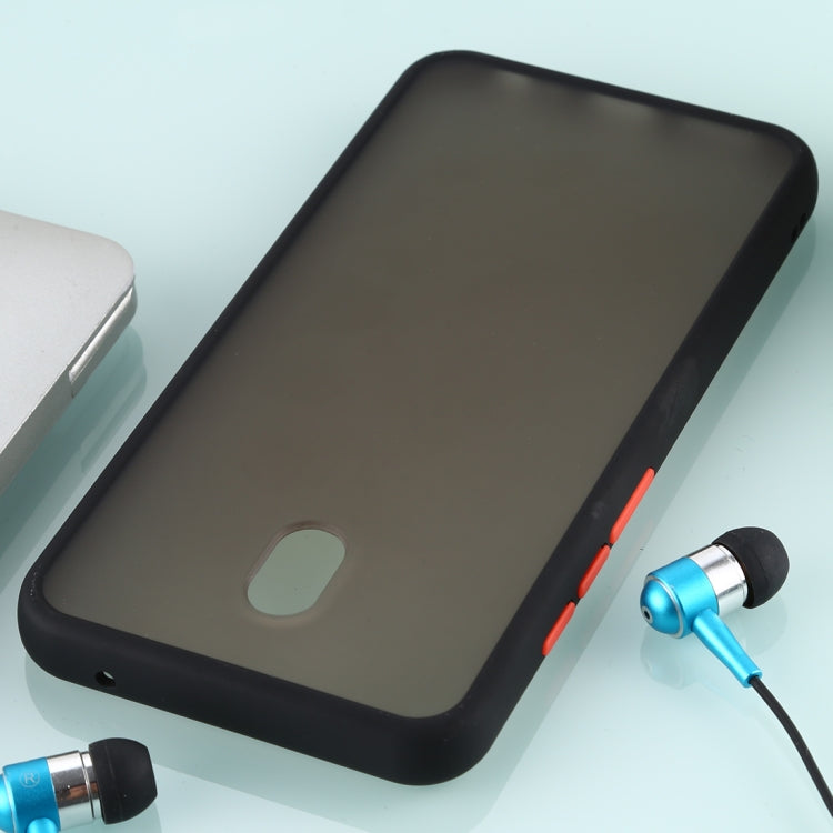 For Xiaomi Redmi 8A Skin Hand Feeling Series Anti-fall Frosted PC+ TPU Case