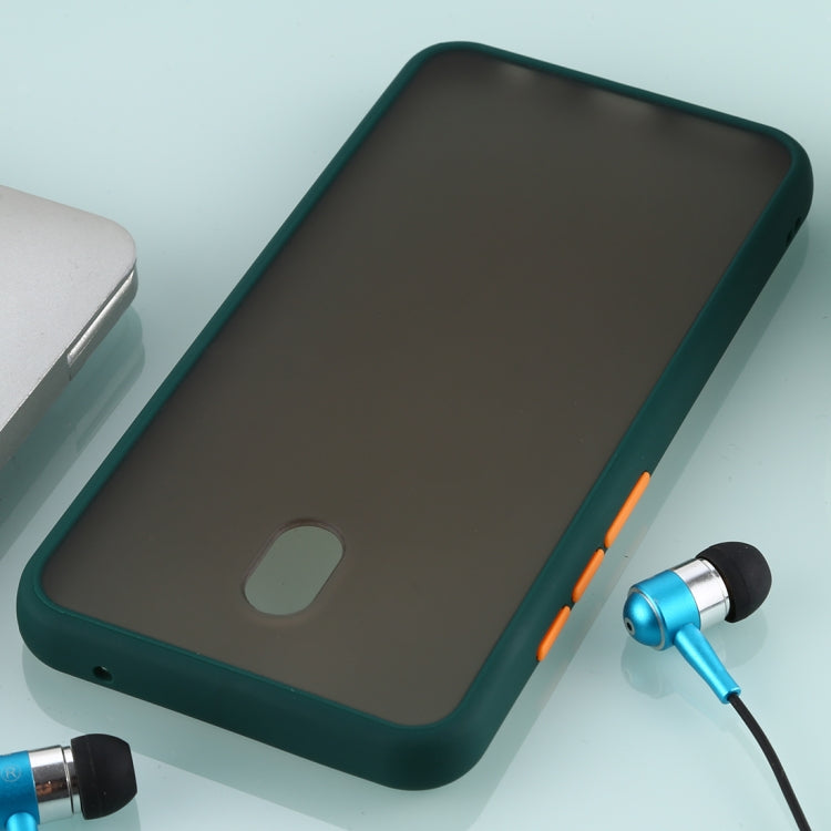 For Xiaomi Redmi 8A Skin Hand Feeling Series Anti-fall Frosted PC+ TPU Case