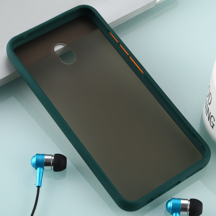 For Xiaomi Redmi 8A Skin Hand Feeling Series Anti-fall Frosted PC+ TPU Case