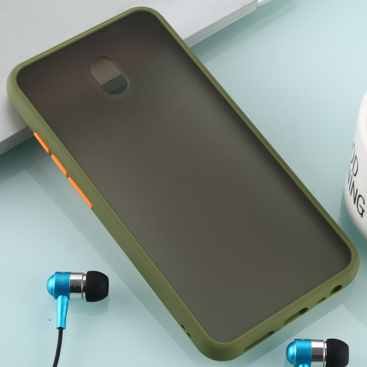 For Xiaomi Redmi 8A Skin Hand Feeling Series Anti-fall Frosted PC+ TPU Case