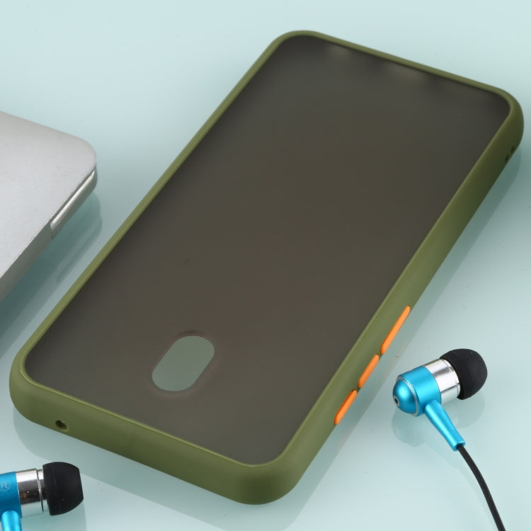 For Xiaomi Redmi 8A Skin Hand Feeling Series Anti-fall Frosted PC+ TPU Case