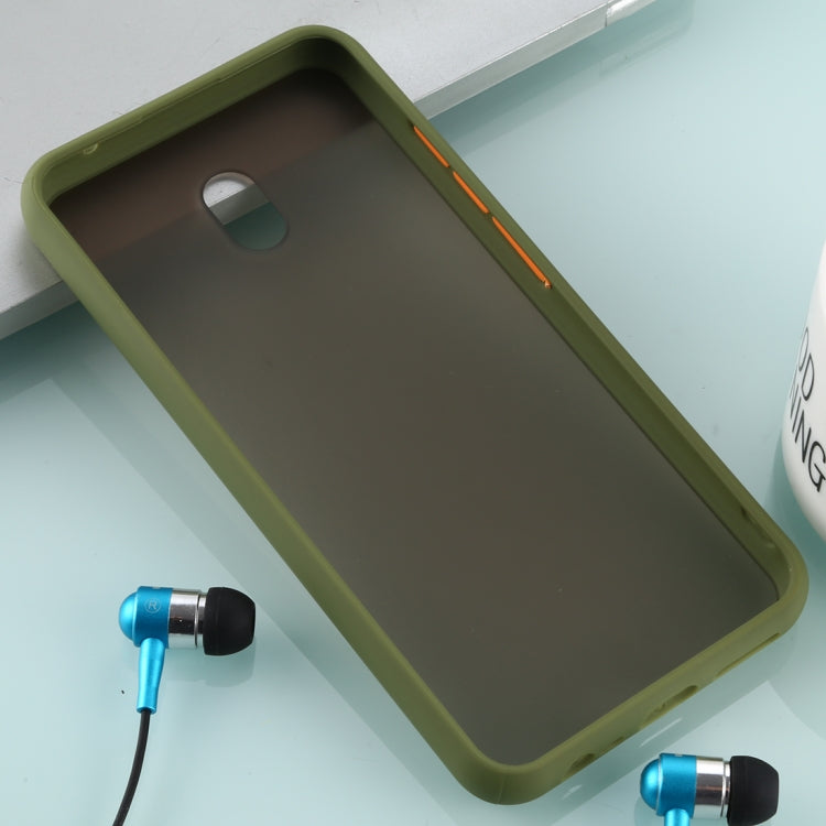 For Xiaomi Redmi 8A Skin Hand Feeling Series Anti-fall Frosted PC+ TPU Case