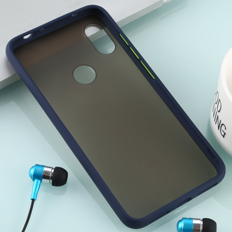 For Xiaomi Redmi Note 6 Skin Hand Feeling Series Anti-fall Frosted PC+ TPU Case