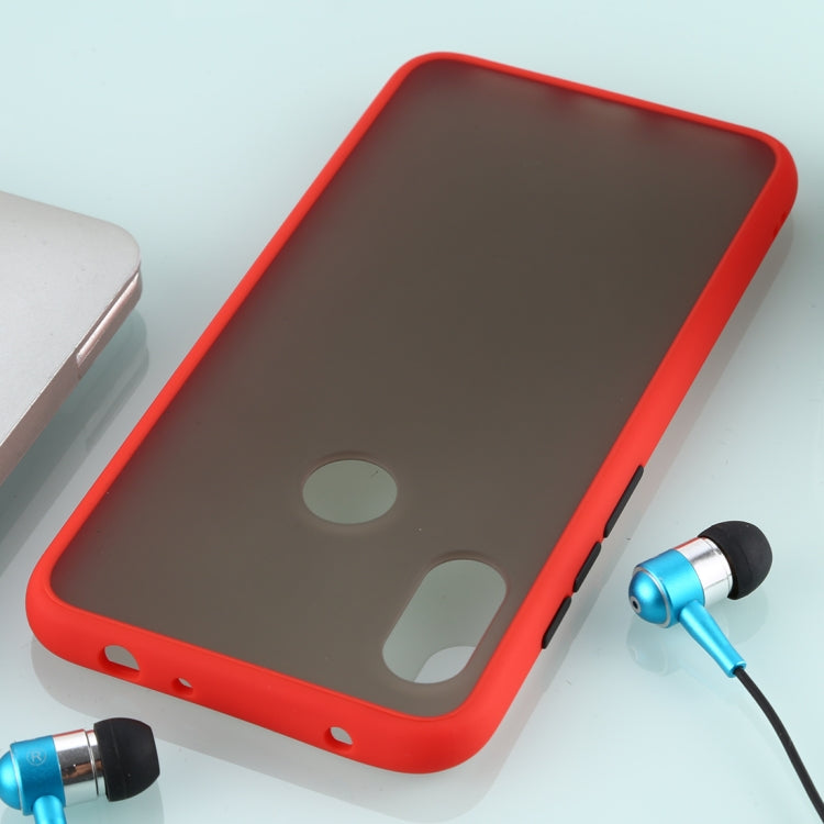 For Xiaomi Redmi Note 6 Skin Hand Feeling Series Anti-fall Frosted PC+ TPU Case