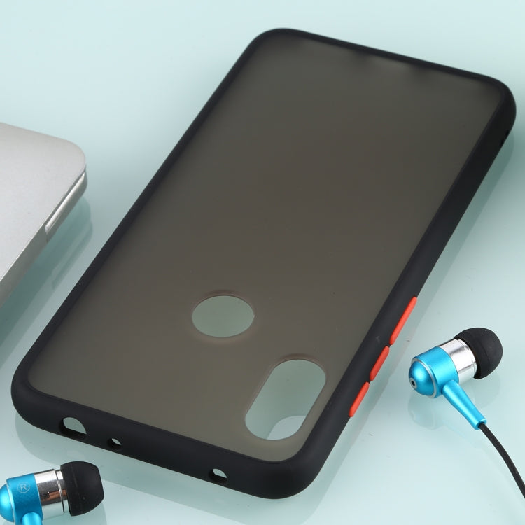 For Xiaomi Redmi Note 6 Skin Hand Feeling Series Anti-fall Frosted PC+ TPU Case