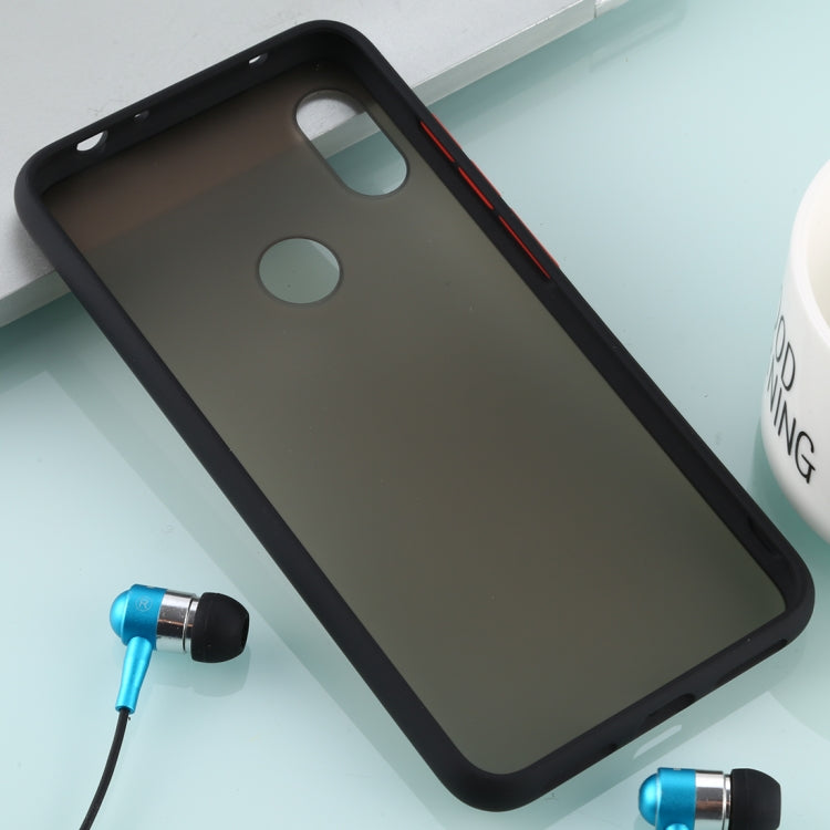 For Xiaomi Redmi Note 6 Skin Hand Feeling Series Anti-fall Frosted PC+ TPU Case