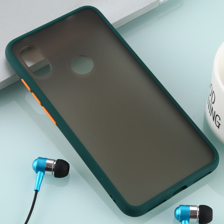 For Xiaomi Redmi Note 6 Skin Hand Feeling Series Anti-fall Frosted PC+ TPU Case