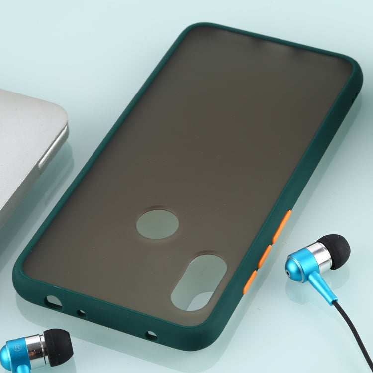 For Xiaomi Redmi Note 6 Skin Hand Feeling Series Anti-fall Frosted PC+ TPU Case