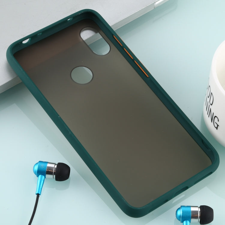 For Xiaomi Redmi Note 6 Skin Hand Feeling Series Anti-fall Frosted PC+ TPU Case