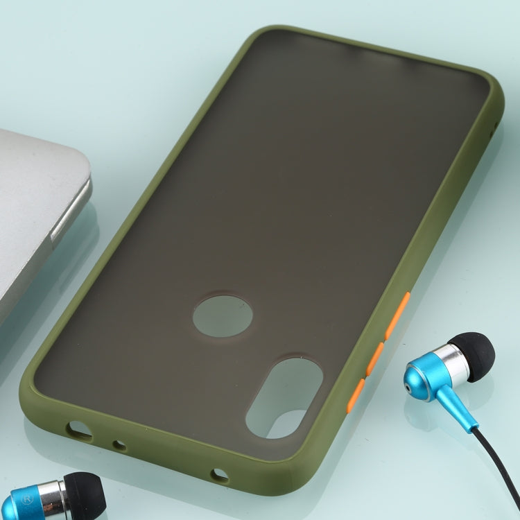 For Xiaomi Redmi Note 6 Skin Hand Feeling Series Anti-fall Frosted PC+ TPU Case