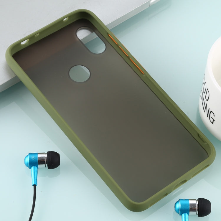 For Xiaomi Redmi Note 6 Skin Hand Feeling Series Anti-fall Frosted PC+ TPU Case